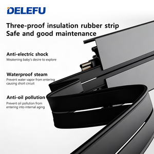 Розетка DELEFU — это портативная выдвижная розетка для кухни и гостиной. Это направляющая рельсовая розетка. - Product Image 6