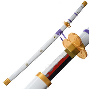 <span class=keywords><strong>Katana</strong></span> épée populaire Anime une pièce <span class=keywords><strong>Roronoa</strong></span> <span class=keywords><strong>Zoro</strong></span> Amenohabakiri épée à lame en bois pour Cosplay - Product Image 2