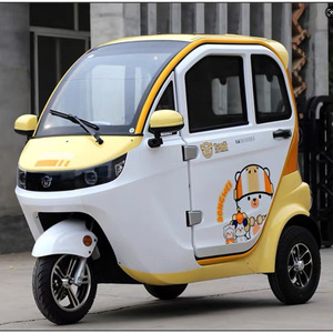 Dongwei Max Closed Electric Tricycle 48V 1500W <b>2</b> Seats <b>Passenger</b> Low Speed Vehicle - Product Image 5