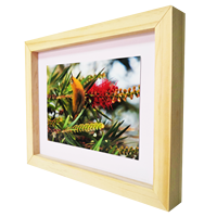 Cadres photo en bois naturel 6x8 pouces, en plexiglas écologique, pour table ou mur, décoration pour la maison ou le bureau