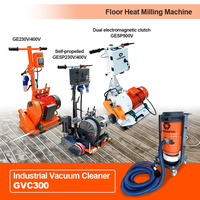 Machine de fraisage de sol autopropulsée 4KW pour chauffage par le sol