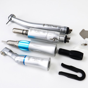 หัวกรอฟัน Dn-Myh รุ่น 203C ความเร็วสูงและต่ำ แบบเทอร์ไบน์ สีเงิน ระดับ Class I ได้รับการรับรองมาตรฐาน CE สำหรับการผ่าตัดช่องปาก - Product Image 1