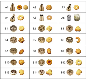 Machine électrique industrielle de fabrication de gâteaux gras à haute tasse faisant tomber la machine de remplissage de macaron de moulage de traitement de petits cupcakes 40 programmes - Product Image 3