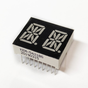 CC/CA 0.53 inch 2 digit <span class=keywords><strong>led</strong></span> <span class=keywords><strong>16</strong></span> <span class=keywords><strong>segment</strong></span> <span class=keywords><strong>display</strong></span> blau alphanumerische <span class=keywords><strong>led</strong></span> aufzug <span class=keywords><strong>display</strong></span> - Product Image 1