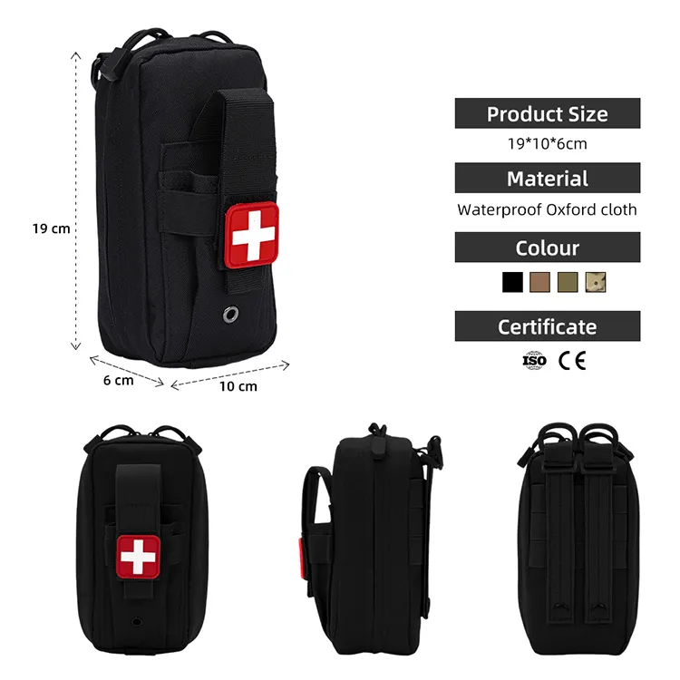 wholesale custom home survival body manikan trauma first responder bags best first aid kit backpack with dressing