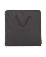 But de football portable pliable FORTUNE LAND, cadre en acier et aluminium, filet de rebond 75x75cm pour enfants et adultes, utilisation en extérieur, logo personnalisé
