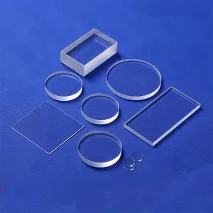 Customized Round 3MM Thickness Tempered Borosilicate Glass Sheets For View Window