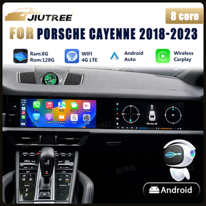 Autoradio Android 13 avec double écran tactile 12,3 pouces, Carplay sans fil, pour Porsche Cayenne, mise à niveau 2018-2023, lecteur multimédia GPS - Product Image 6