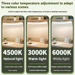 LED bảo vệ mắt bàn ánh sáng cắm trong ba nhiệt độ bàn Đèn đọc sách mát mẻ từ đèn bàn - Product Image 4