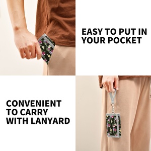 Customs Logo High Quality Fashion <b>Wallet</b> Ladies Card Holders <b>Small</b> <b>Wallet</b> Coin Money Purse - Product Image 5