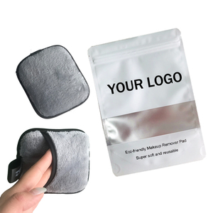 Tampons démaquillants avec bandeaux de serviette pour le visage Spa Lingettes de maquillage réutilisables Chiffons nettoyants pour le visage en coton microfibre <span class=keywords><strong>lavable</strong></span> pour - Product Image 5