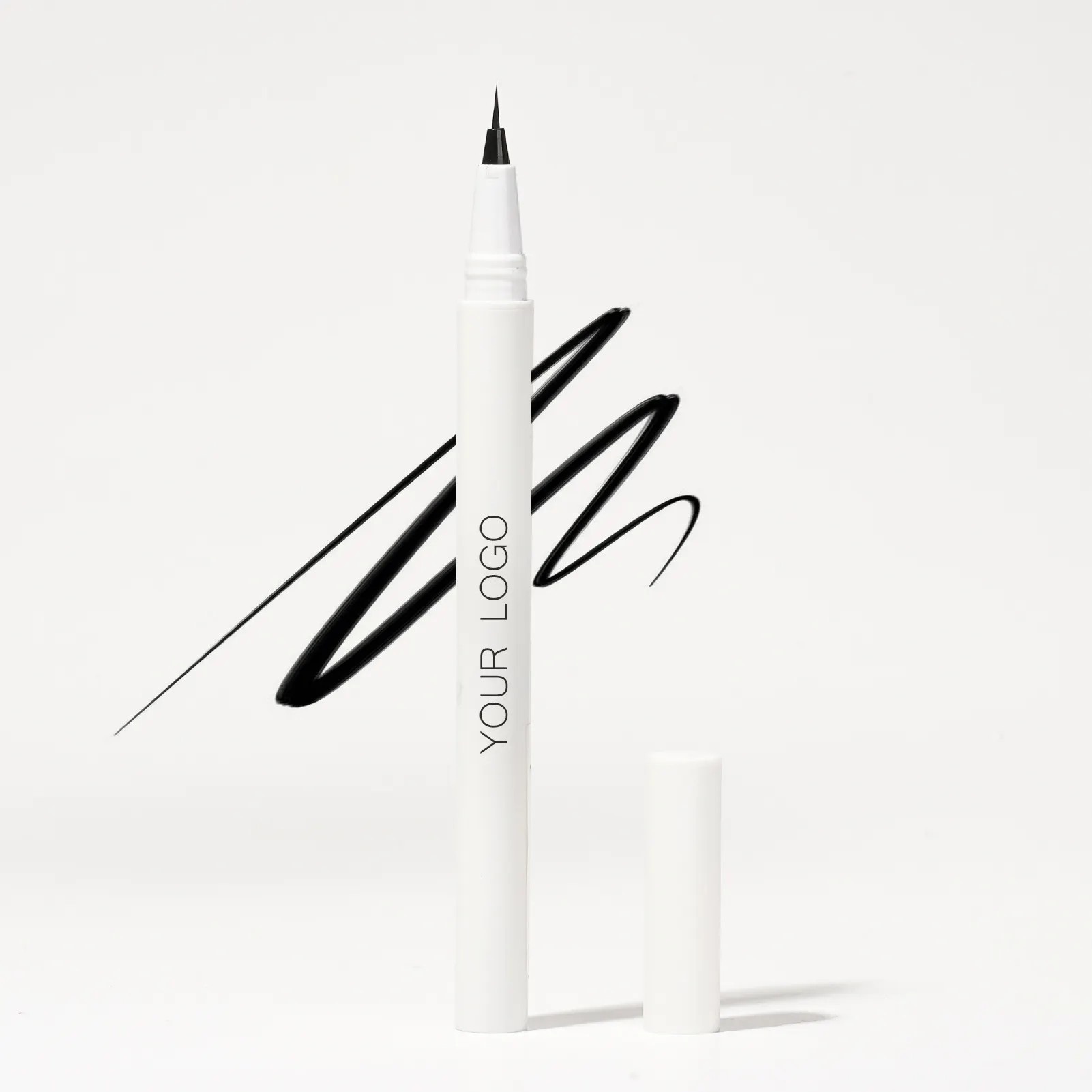 Penna sottile per eyeliner private label lunga durata impermeabile eyeliner private label liquido colorante sopracciglia impermeabile per sopracciglia