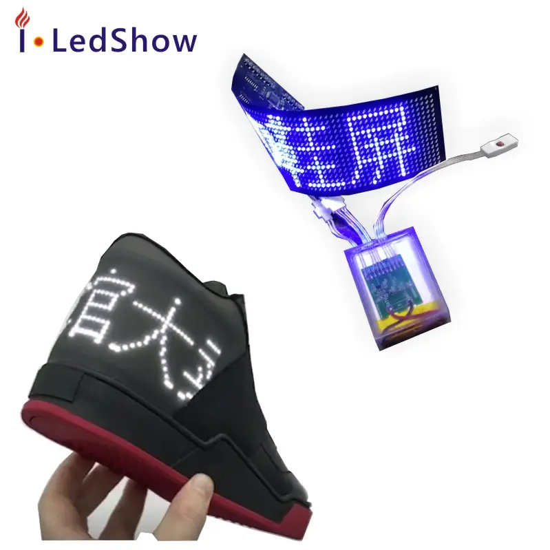 iledshow Mini LED Night Light Super Bright Changing LED Shoe Clip Light shoe lights