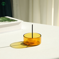 Décoration personnalisée de la maison Bouddha Ramadan brûleur verre porte-bâton d'encens encens pour bâton vente en gros
