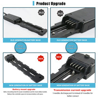 Batterie lithium pour vélo électrique 52V 13Ah, livraison depuis les États-Unis, haute sécurité, système BMS 30A, rechargeable avec chargeur 2A
