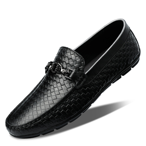 <strong>Leather</strong> Men <strong>Shoes</strong> Slip on Moccasins Mens Breathable <strong>Black</strong> Brown Casual <strong>Shoes</strong> Luxury Brand Loafers Driving <strong>Shoes</strong> Zapatos Hombre - Product Image 1