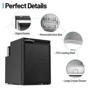 Alpicool CR40 39.7L 12V Compresor Nevera Caravana Autocaravana <span class=keywords><strong>Camping</strong></span> Portátil Coche Congelador Vertical RV Refrigerador - Product Image 3