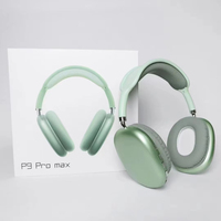 Casque sans fil supra-auriculaire à réduction de bruit avec basses puissantes P9 Pro haute fidélité