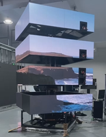 Pantalla LED Cúbica 3D HD a Todo Color Personalizada de Fábrica, Resistente al Agua, Giratoria, Mágica, Creativa, Multifacética, IP65, para Elevadores y Educación