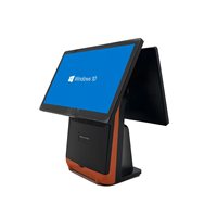 Terminal Punto de Venta con Pantalla Táctil Android para Windows, Directo de Fábrica, Pantalla de 15.6 Pulgadas, Impresora Térmica Integrada para Supermercado
