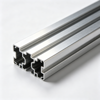 Perfil de Aluminio Industrial Personalizado con Certificación ISO9001, Mecanizado CNC, Electroerosión por Hilo, Perforación para Líneas de Automatización
