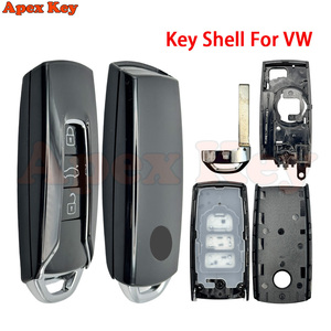 Boîtier de clé de voiture à 3 boutons pour Volkswagen VW MLB Magotan B8 Passat Touareg 2017 2018 2019 2020 2021 - Product Image 1