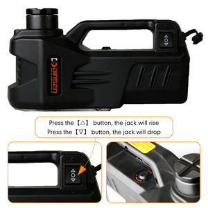 12V 5Ton Car Electric Tire Lifting Car <strong>Jacks</strong> Hydraulic Air Inflatable Car Floor <strong>Jack</strong> With Tire Gauge Air Pump - Product Image 3