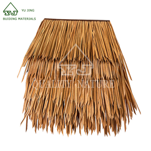 Tiki Bar Synthetische Strohdach ziegel im traditionellen Stil Künstliches Kunststoff-Strohdach-Stroh dach für Resort anwendungen - Product Image 1