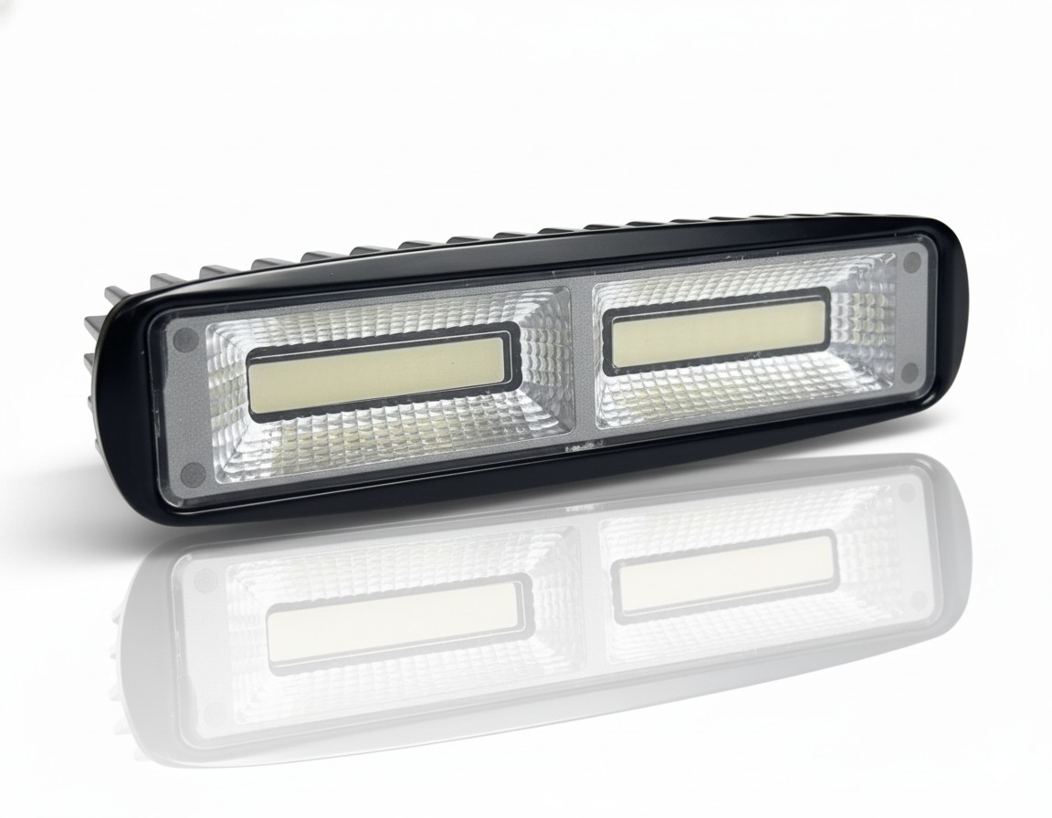 Aurora 6" Truck Led Work Flood Bar White Working Lamp 60w Truck Utv Atv Driving Lighting System for Atv Suv Boat Tractor Moto