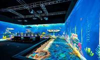 Panel de Video Flexible LED Space Time Tunnel P2.5 con HDR10+ a Todo Color 1080P para Publicidad Inmersiva en Interiores