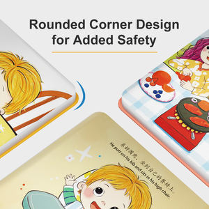 Nouvelle version Hairun Sunshine Pop-up Busy Book Kids Early Learning Interactive English Book-Congcong's Happy Growth <span class=keywords><strong>Series</strong></span> Books) - Product Image 4