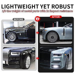 Guardabarros Delantero de Media Fibra de Carbono para Rolls Royce Phantom de Octava Generación, Estilo MSY, Rejillas de Ventilación Laterales, Piezas de Automóvil - Product Image 2