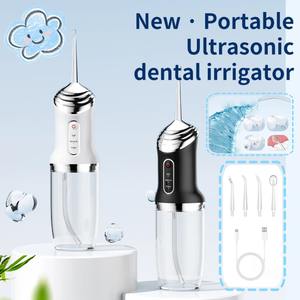 Hydropulseur buccal puissant à jet ultrasonique et à air, étanche IPX7, pour le soin dentaire et le rinçage buccal - Product Image 2