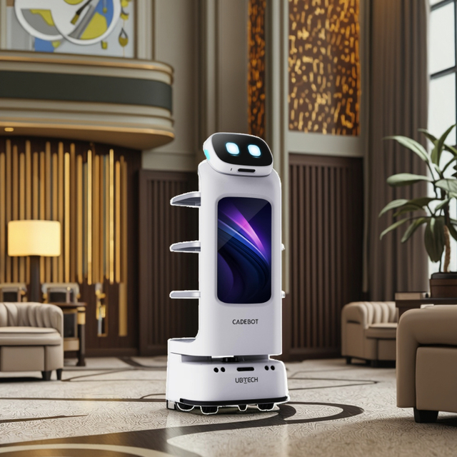 Autonomous Restaurant Robot for Food Industry Commercial Cleaning Robots