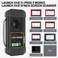 Programador de Llaves Launch X-PROG 3 X PROG 3 para Autos, Máquina de Programación de Llaves de Auto, Funciona con Launch X431v 4.0 Pro3