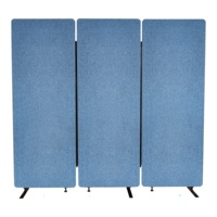 Panneaux acoustiques OEM Cloison Panneau acoustique léger en polyester pour cloison Panneau acoustique de séparation de pièce pour bureau