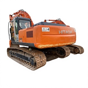 Excavatrice d'occasion Hitachi ZX210G-3 du Japon avec godet de terrassement, poids opérationnel de 20 tonnes, d'occasion - Product Image 3