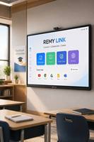 Système de tableau blanc interactif numérique pour enseignants, tableau intelligent sans projecteur sur roulettes pour salle de classe – Coût d'achat