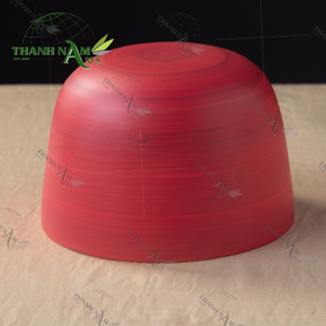 Bol de service en bambou fait main personnalisé OEM pour salade de fruits et snack bol de cuisine écologique naturel nouveauté conception durable - Product Image 3