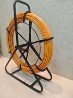 Tige de tirage de câbles en fibre de verre STC avec support pour conduit de câbles