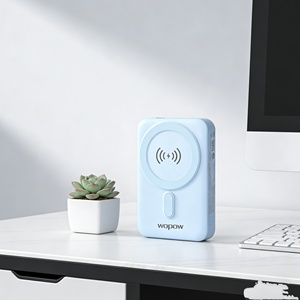 <span class=keywords><strong>Batería</strong></span> <span class=keywords><strong>Externa</strong></span> Portátil Magnética Inalámbrica de 10000mAh y 15W con Carga Rápida para Teléfonos Inteligentes - Product Image 1