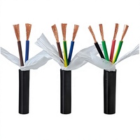 Cable de alimentación servo personalizado por el fabricante, cable flexible para cadena de arrastre multiconductor TRVV 325 + 215