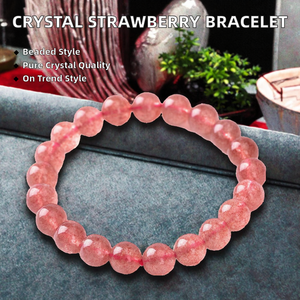 Pulsera de Cuarzo Rosa con Cuentas, Forma de Esfera Pulida, Tendencia de Moda, Tema de Amor, Joyería para el Día de San Valentín - Product Image 2