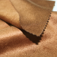 Tissu en suède doux recyclé personnalisé, microfibre polyester, tissu en suède pour canapé, veste, rembourrage, textile de maison