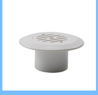 Accessoires d'évacuation de piscine écologiques en ABS, réglables, à brancher, avec entrée et sortie au fond