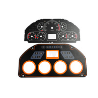 Touchgoal TG Factory Price 2D Speedometer Silk Screen Printing Dial Dashboard Overlay Instrument Panel Cars Keypads Keyboards