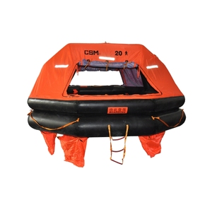 Radeau de sauvetage gonflable en caoutchouc homologué CCS, conforme à la norme SOLAS, avec auvent imperméable pour 6 personnes - Product Image 5