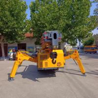 Cylindre d'huile externe pour grue araignée 3 tonnes certifiée CE, personnalisable directement en usine pour l'installation de murs-rideaux en verre