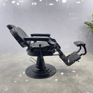 Sillón <span class=keywords><strong>de</strong></span> Barbero Profesional con Elevación para Peluquería y Salón <span class=keywords><strong>de</strong></span> Belleza, Ideal para Afeitado Facial y Cuidado Masculino - Product Image 6