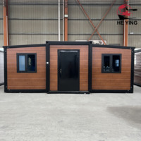 Maisons conteneurs de luxe préfabriquées portables 1 2 3 4 chambres Restaurant modulaire en conteneurs - pour appartements et villas